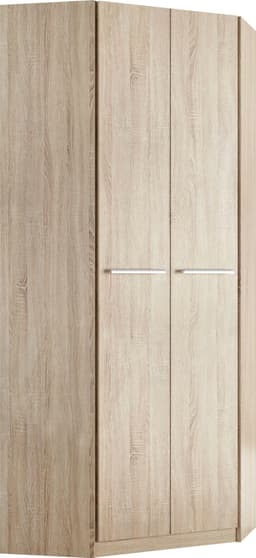 priess Eckkleiderschrank Barcelona | Holztöne