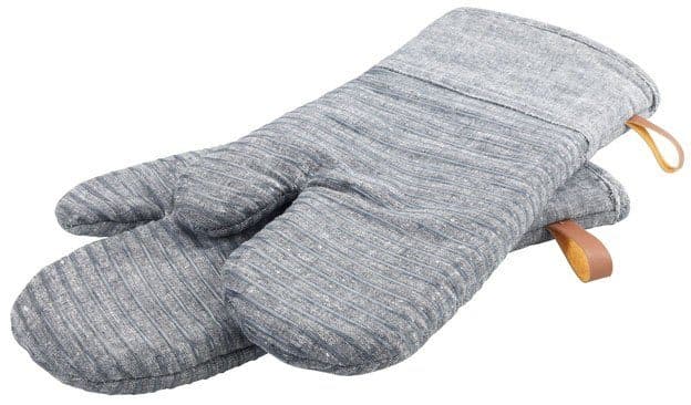 WENKO Topfhandschuhe Ada Stripes | Grau