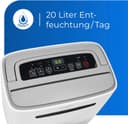 Exquisit Luftentfeuchter LE 2055 | Weiß 3