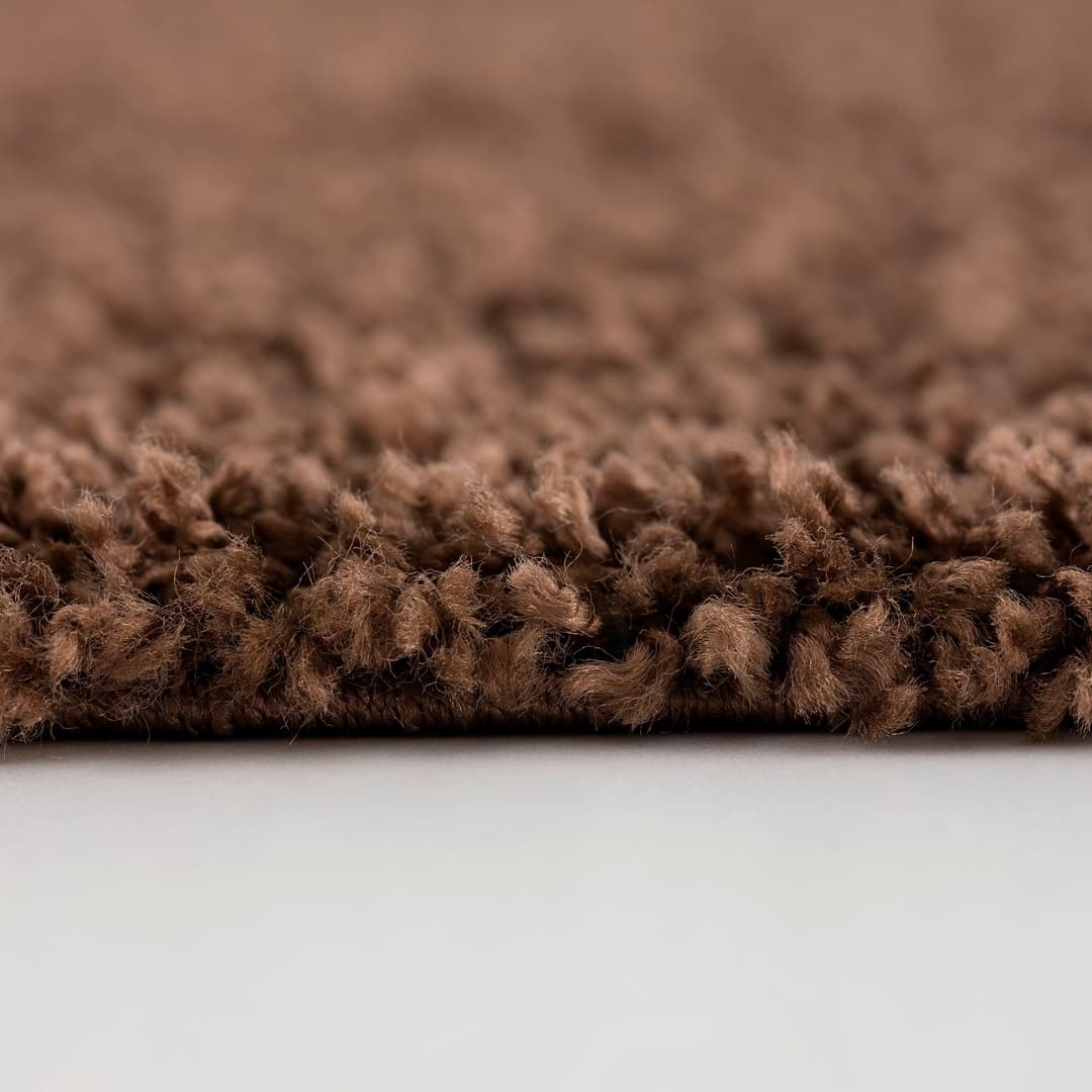 Sanat Hochflor-Teppich LOCA | Braun