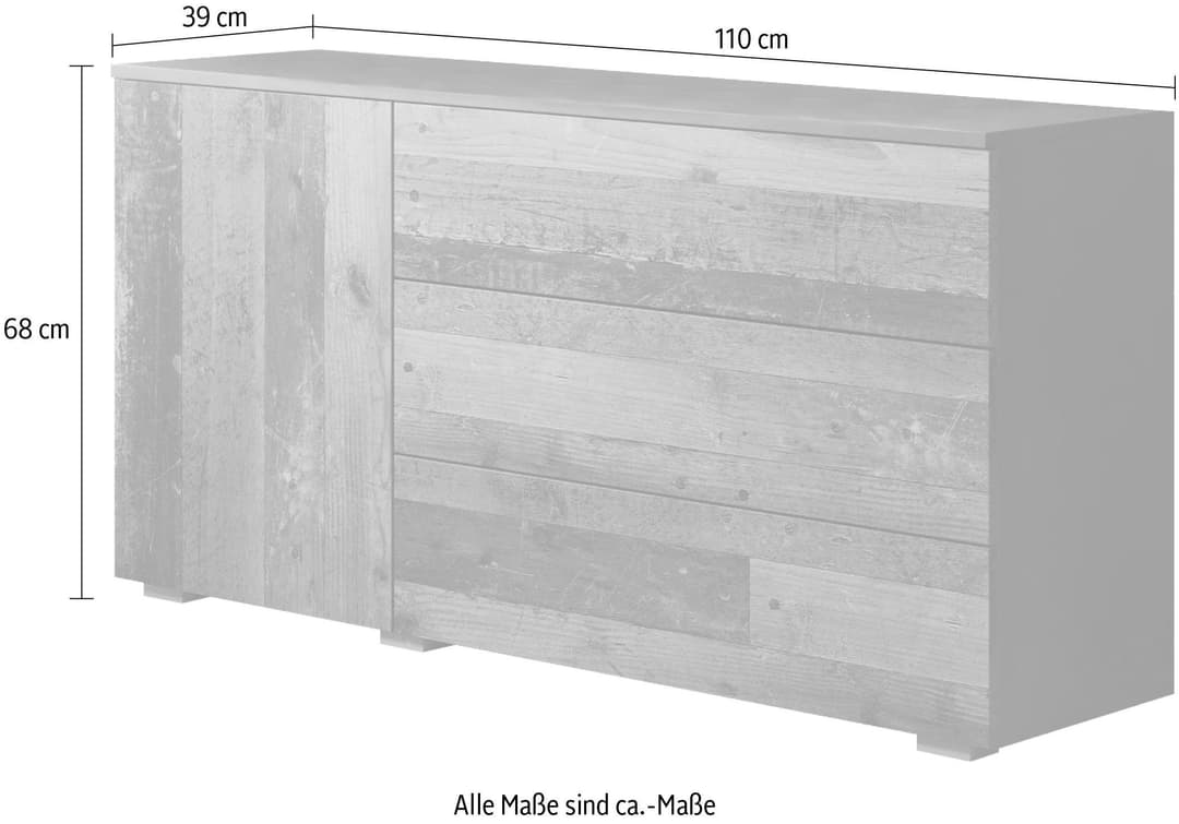 OTTO home Sideboard PARIS | Holztöne