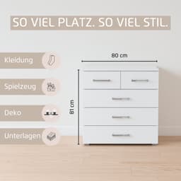 rauch Kommode Gamma | Weiß