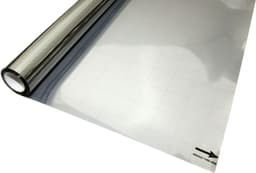 GARDINIA Fensterfolie Statische UV-Folie | Silber