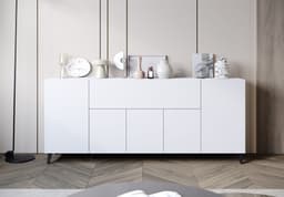 Home affaire Sideboard PHUKET II | Weiß