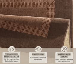 HANSE Home Teppich Band | Braun