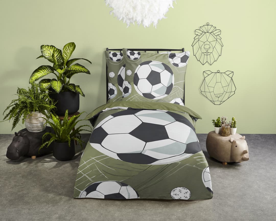 PURE luxury collection Kinderbettwäsche Daan | Grün