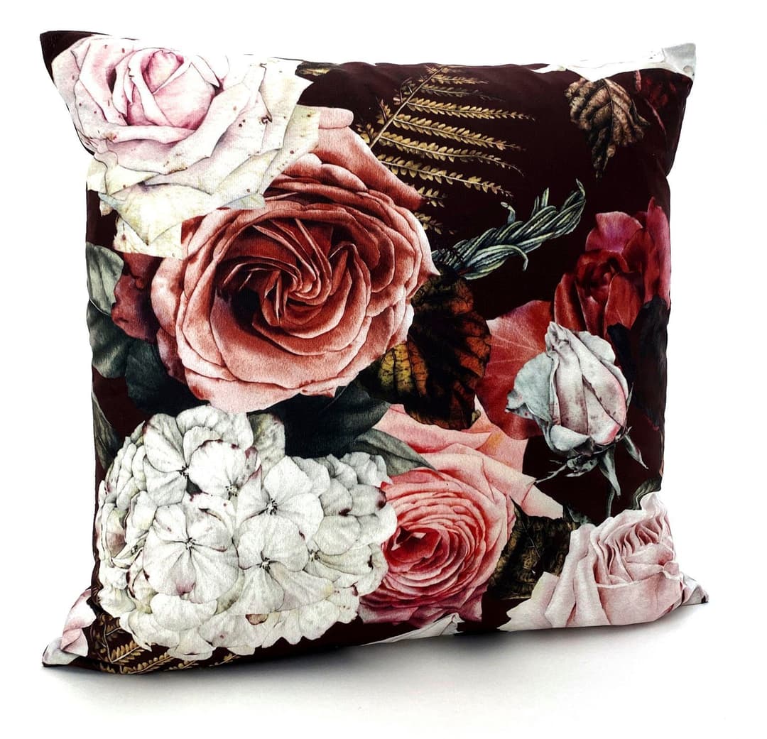 Weckbrodt Dekokissen Rosen | Mehrfarbig