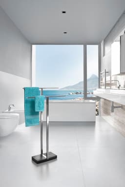 blomus Handtuchständer MENOTO | Silber
