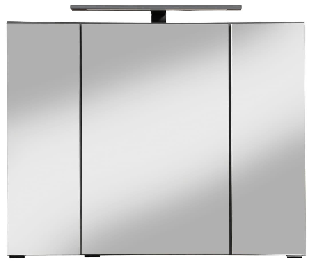 welltime Spiegelschrank Trento | Grau