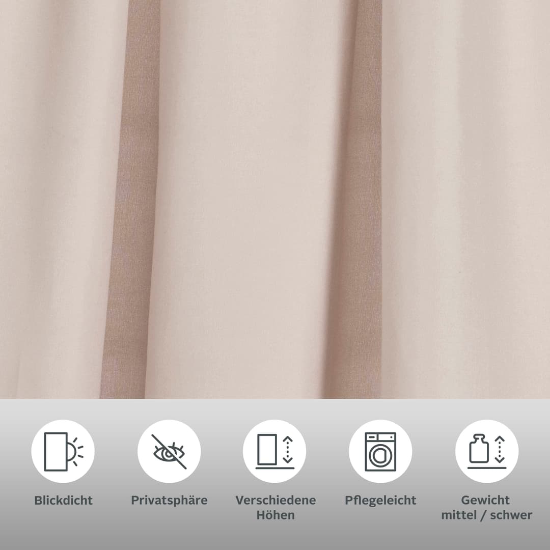 OTTO home Vorhang Raja | Beige