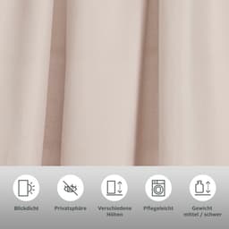 OTTO home Vorhang Raja | Beige