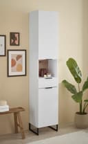 BASIC by Balculina Hochschrank Denver | Weiß 2