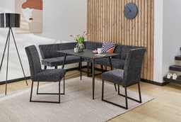 Jockenhöfer Gruppe Eckbank Emporio | Grau