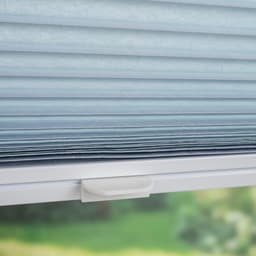 Liedeco Plissee Pastell | Blau