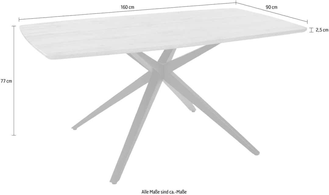 Duo Collection Esstisch Emira | Holztöne