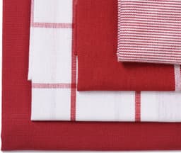 Gözze Geschirrtuch Set | Rot