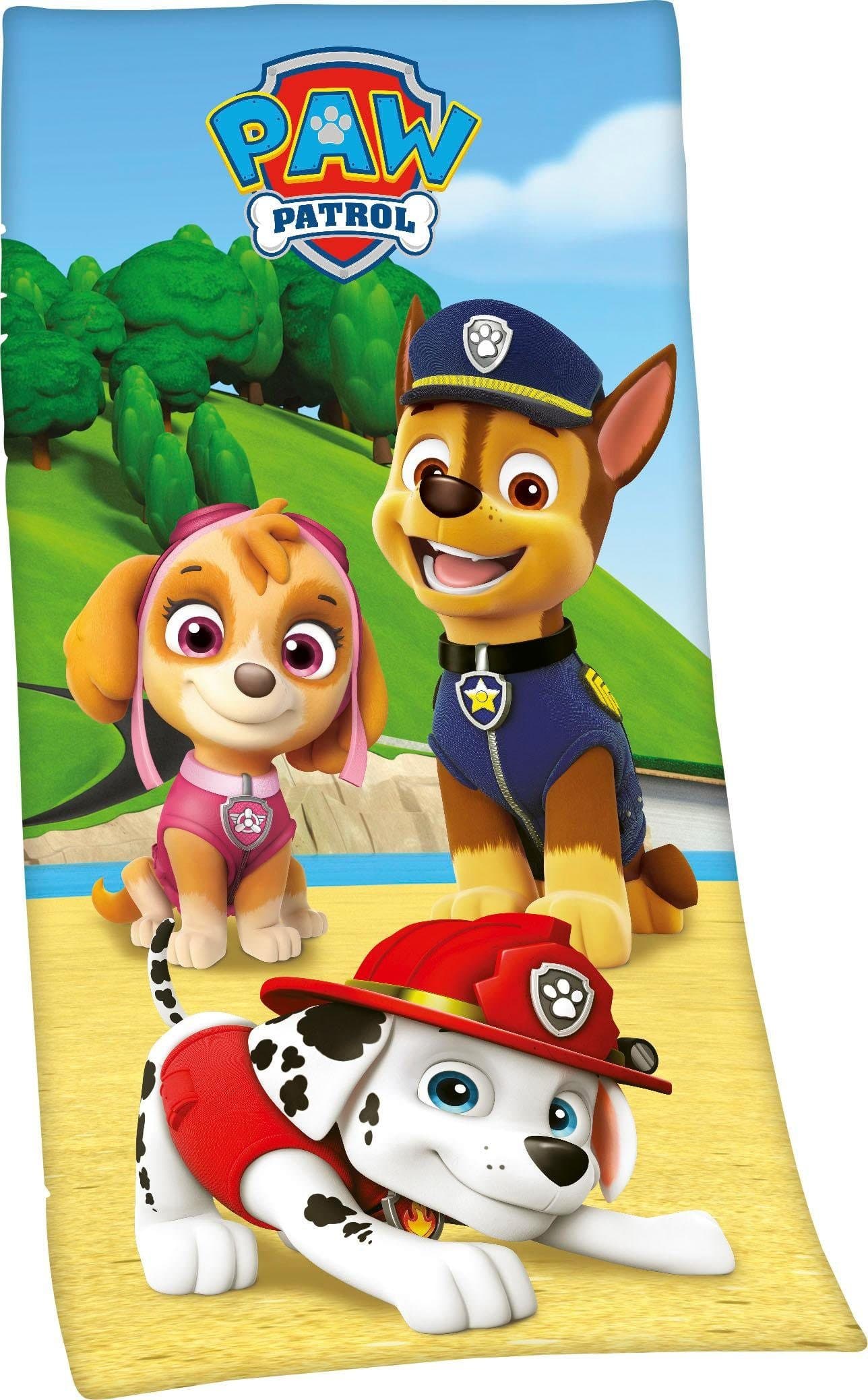 PAW PATROL Badetuch Paw Patrol | Blau