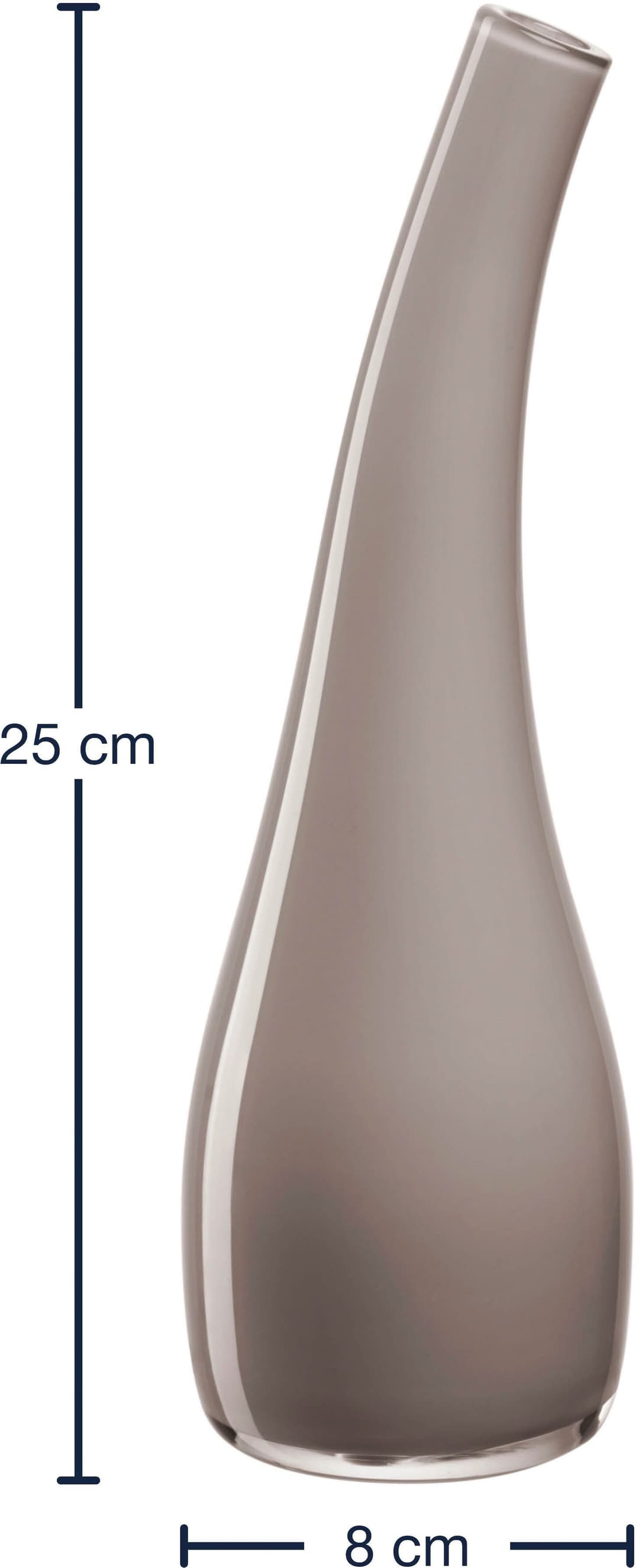Leonardo Dekovase Vase ARCO 25 cm | Braun