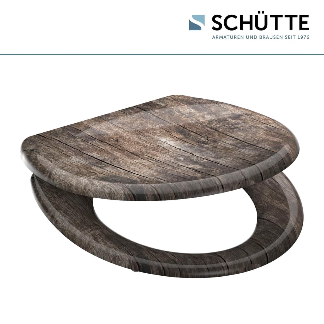 Schütte WC-Sitz Old Wood | Holztöne