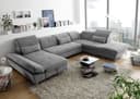 ED EXCITING DESIGN Wohnlandschaft Melfi | Grau
