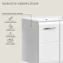 welltime Florenz Waschbeckenunterschrank | Weiß 5