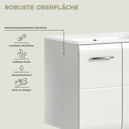 welltime Florenz Waschbeckenunterschrank | Weiß
