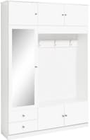 borchardt Möbel Garderobenschrank Kompakta | Weiß
