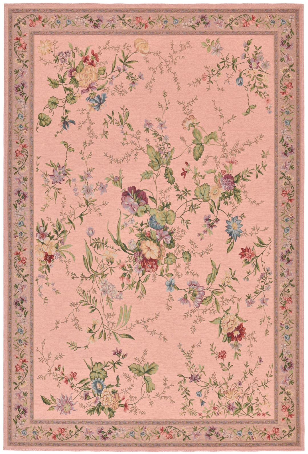 THEKO Teppich Flomi Sagrini | Rosa