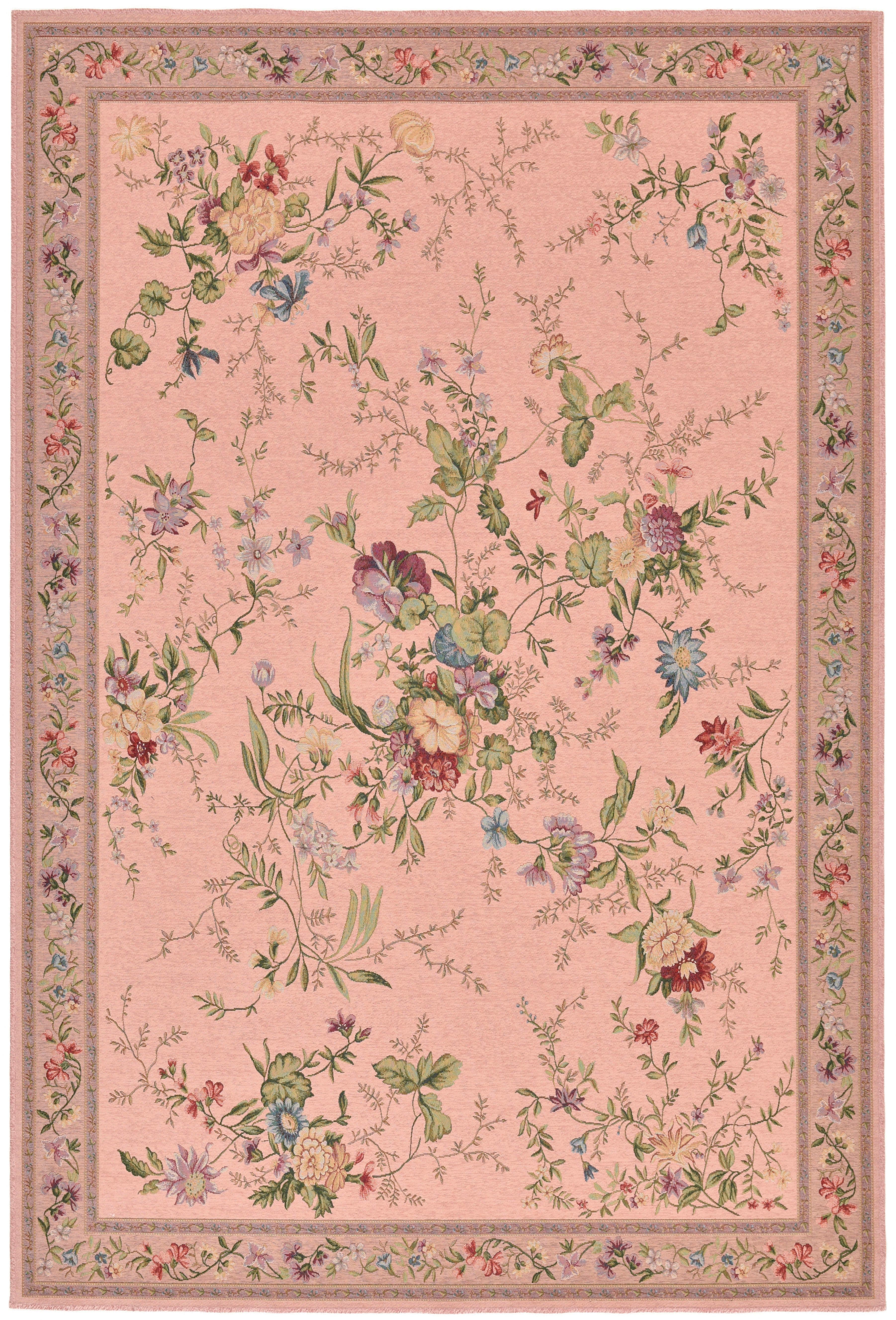 THEKO Teppich Flomi Sagrini | Rosa