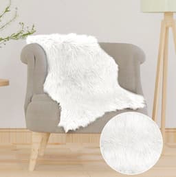 OTTO home Hochflor-Teppich Valeria | Weiß