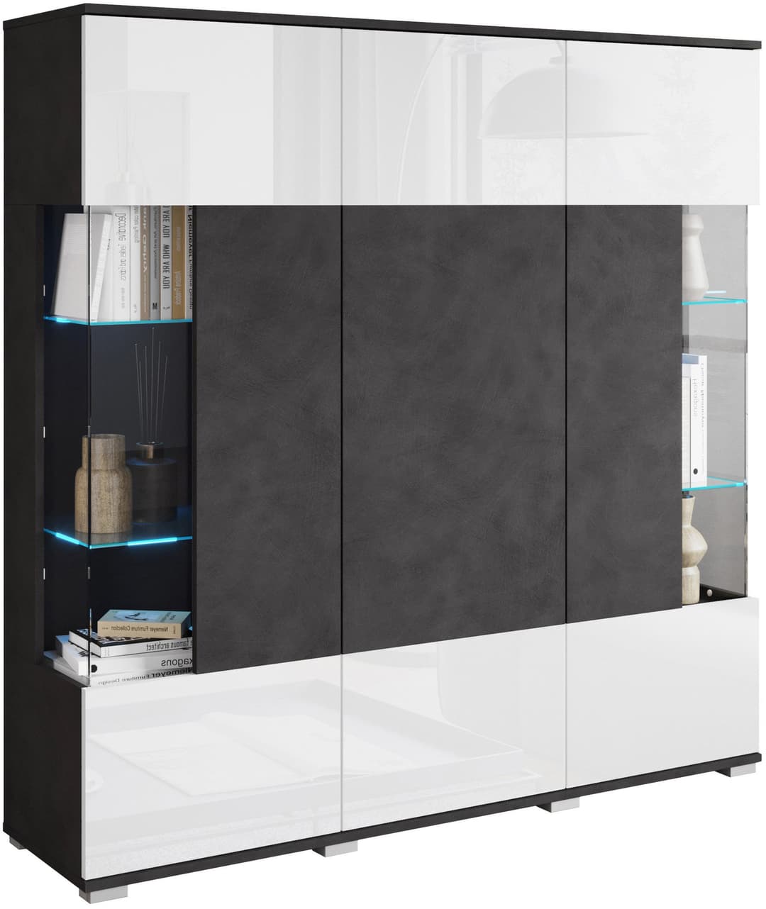 OTTO home Highboard Kenia | Schwarz