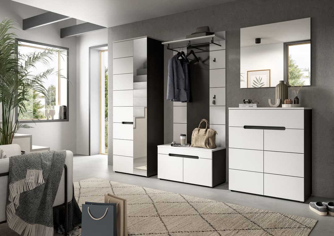 Home affaire Garderobenschrank REHAT | Mehrfarbig