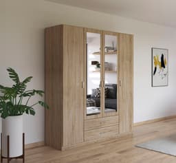 rauch Kleiderschrank GAMMA | Holztöne
