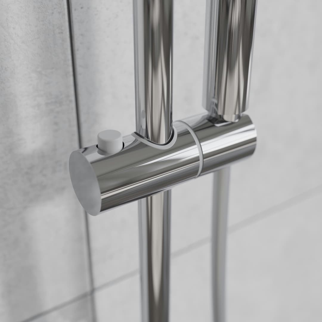 welltime Brausegarnitur Porto | Silber