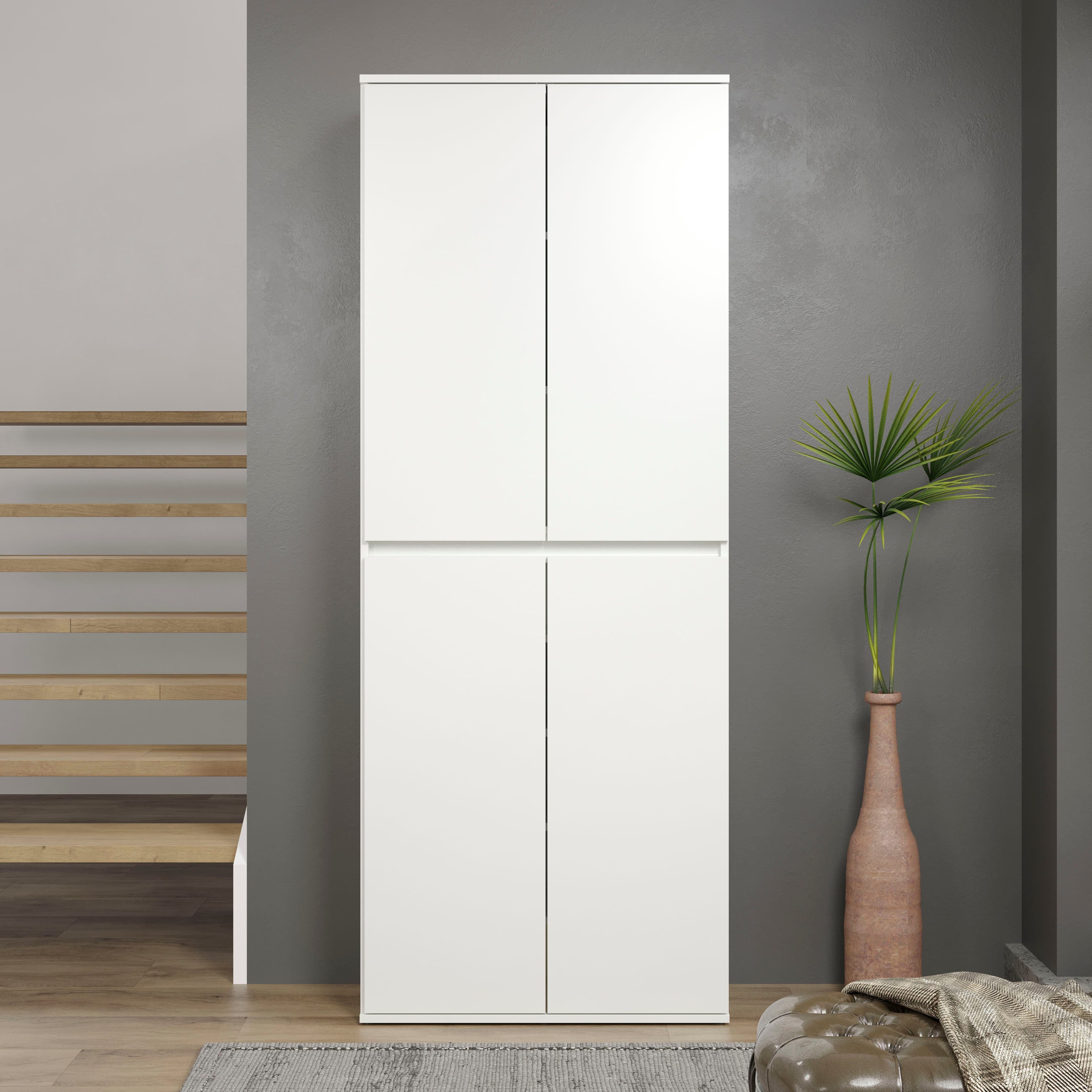 INOSIGN Novara Mehrzweckschrank | Weiß