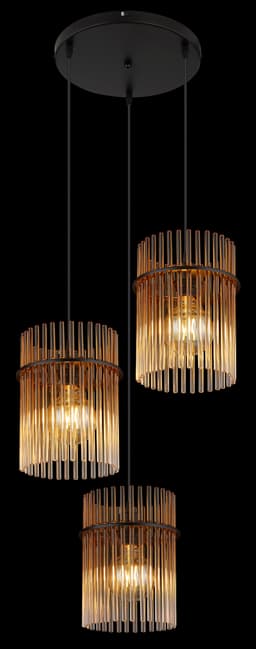 GLOBO LIGHTING Hängeleuchte GORLEY | Mehrfarbig