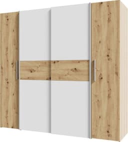 FORTE Kleiderschrank Kalixtus | Holztöne
