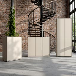 FORTE Schuhschrank Alice Springs | Beige