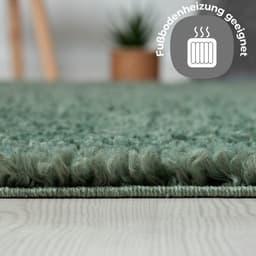 OTTO home Hochflor-Teppich Banji | Grün