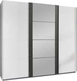Wimex Schwebetürenschrank Bern | Weiß