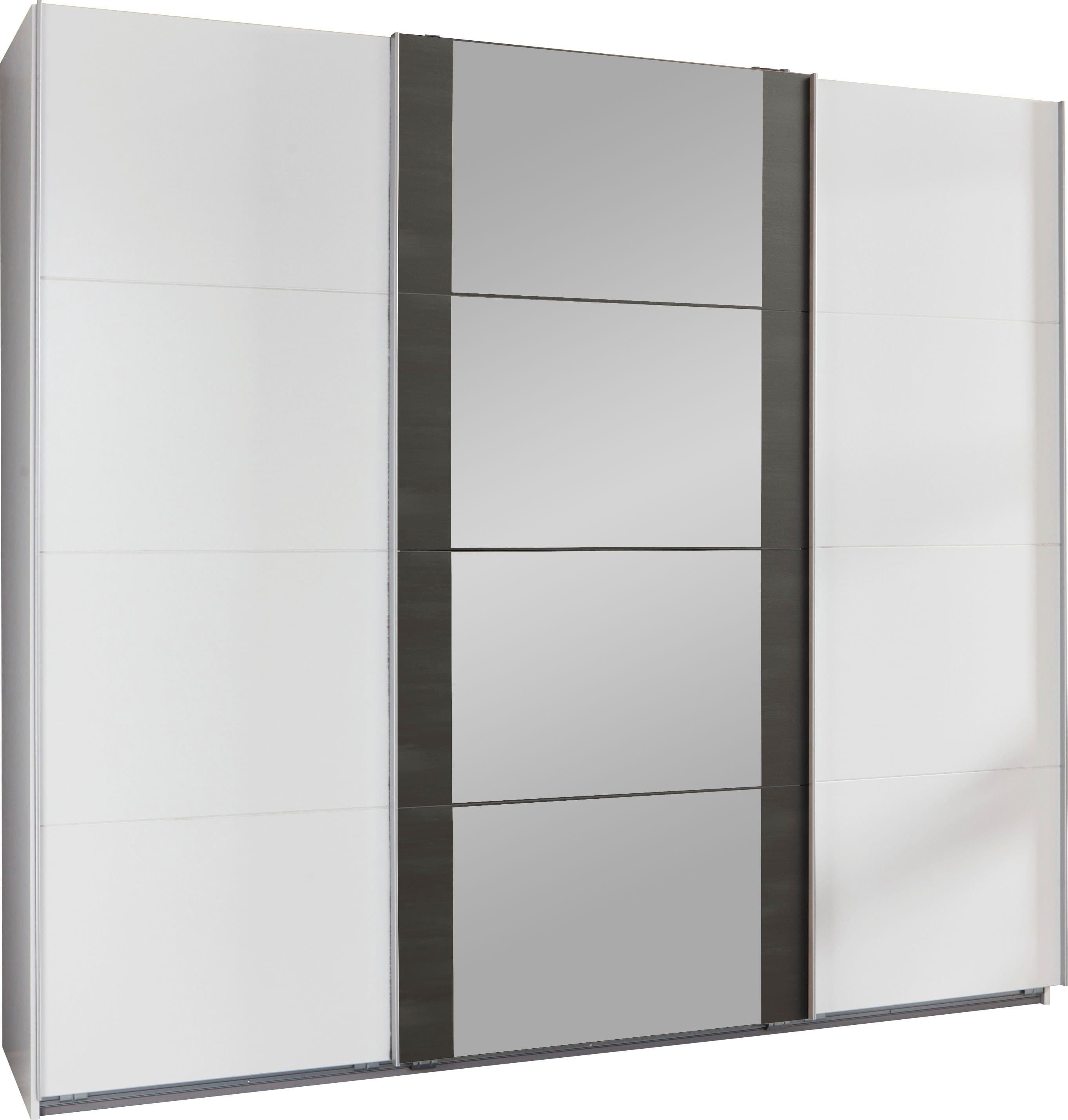 Wimex Schwebetürenschrank Bern | Weiß