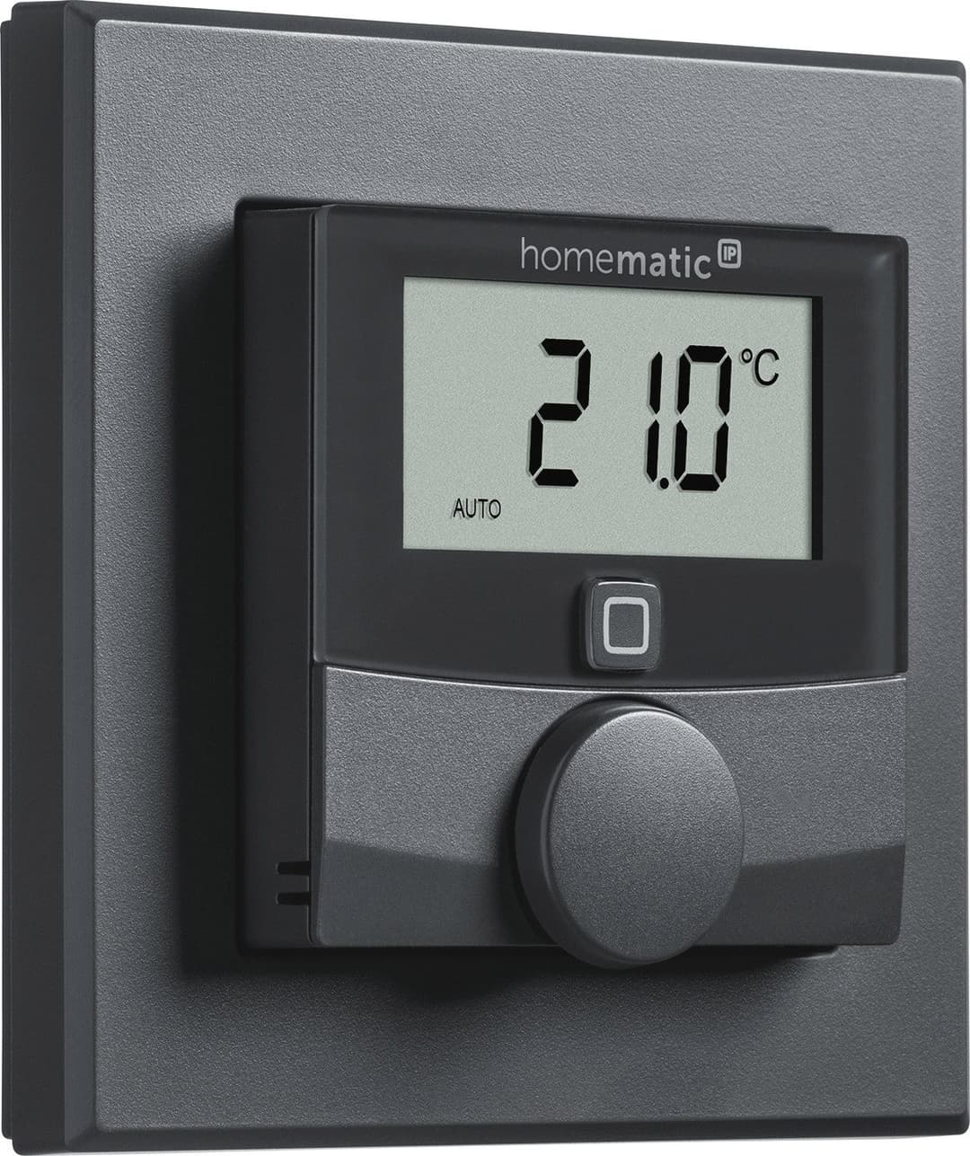 Homematic IP Heizkörperthermostat Wandthermostat mit | Grau
