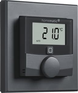 Homematic IP Heizkörperthermostat Wandthermostat mit | Grau