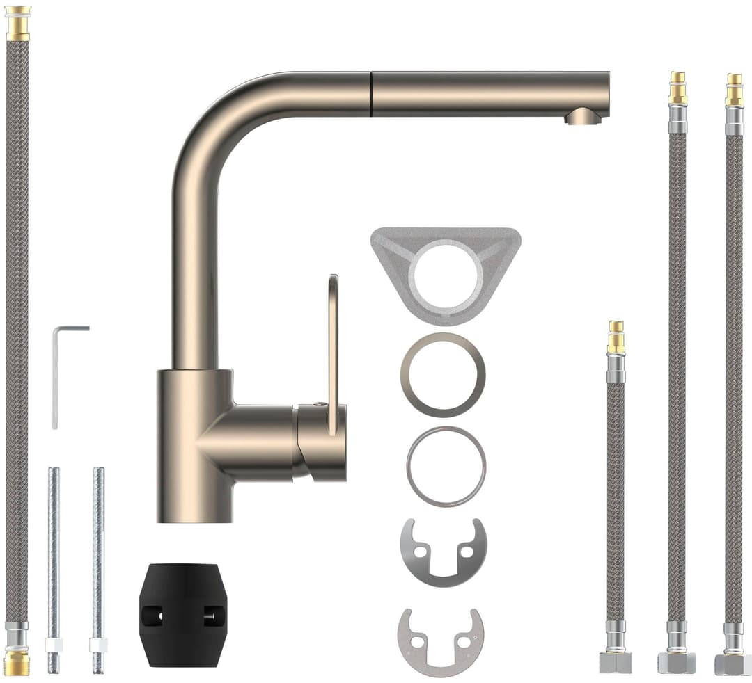 Schütte Spültischarmatur Design | Silber
