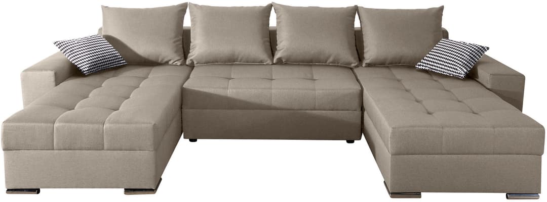 COLLECTION AB Wohnlandschaft Josy XL U-Form | Beige