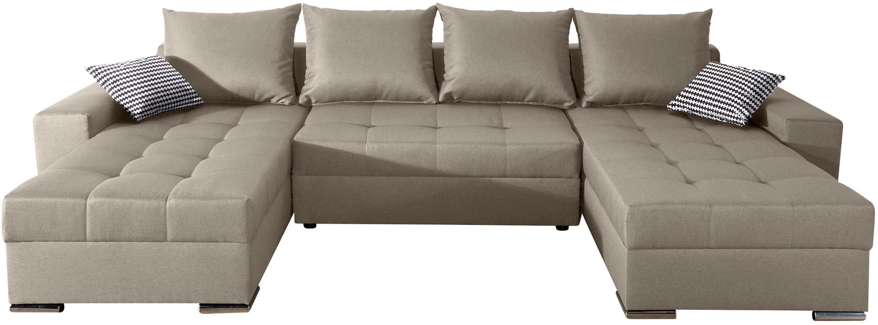 COLLECTION AB Wohnlandschaft Josy XL U-Form | Beige