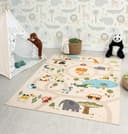 the carpet Teppich Happy Life | Beige