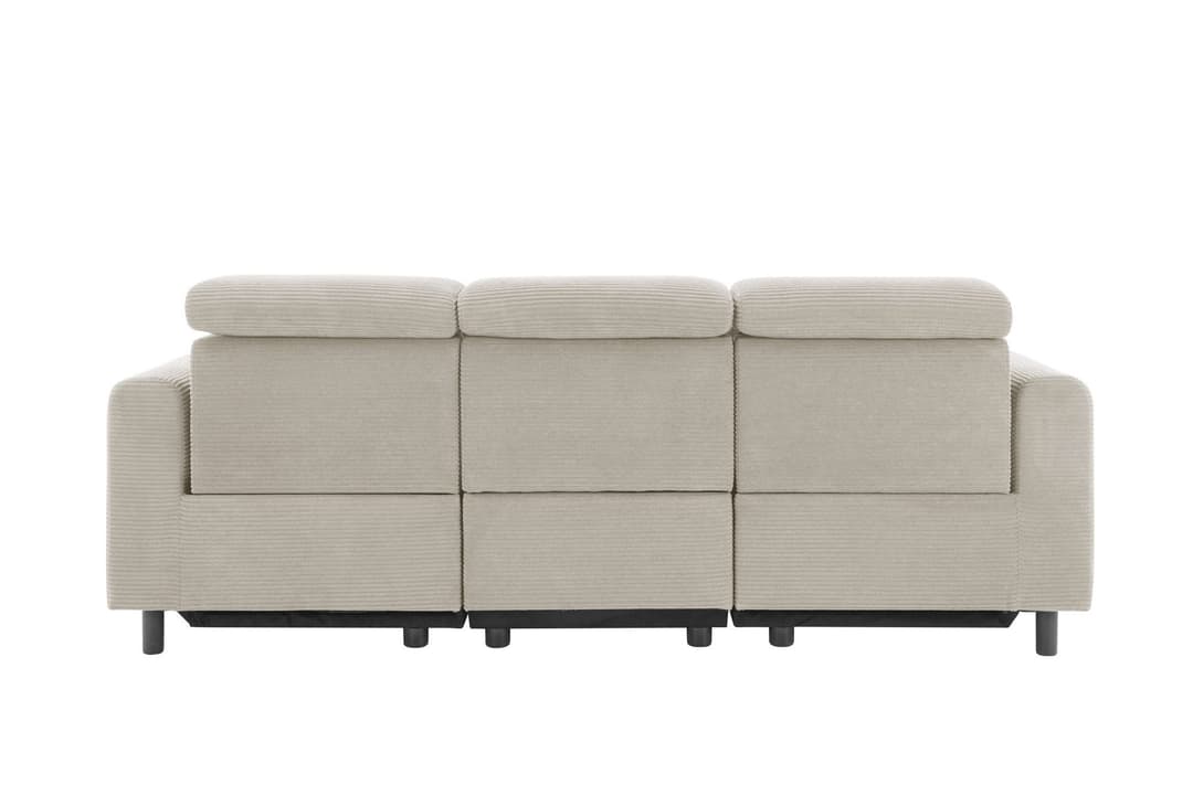 OTTO home 3-Sitzer SKAANE Cord-Sofa | Beige