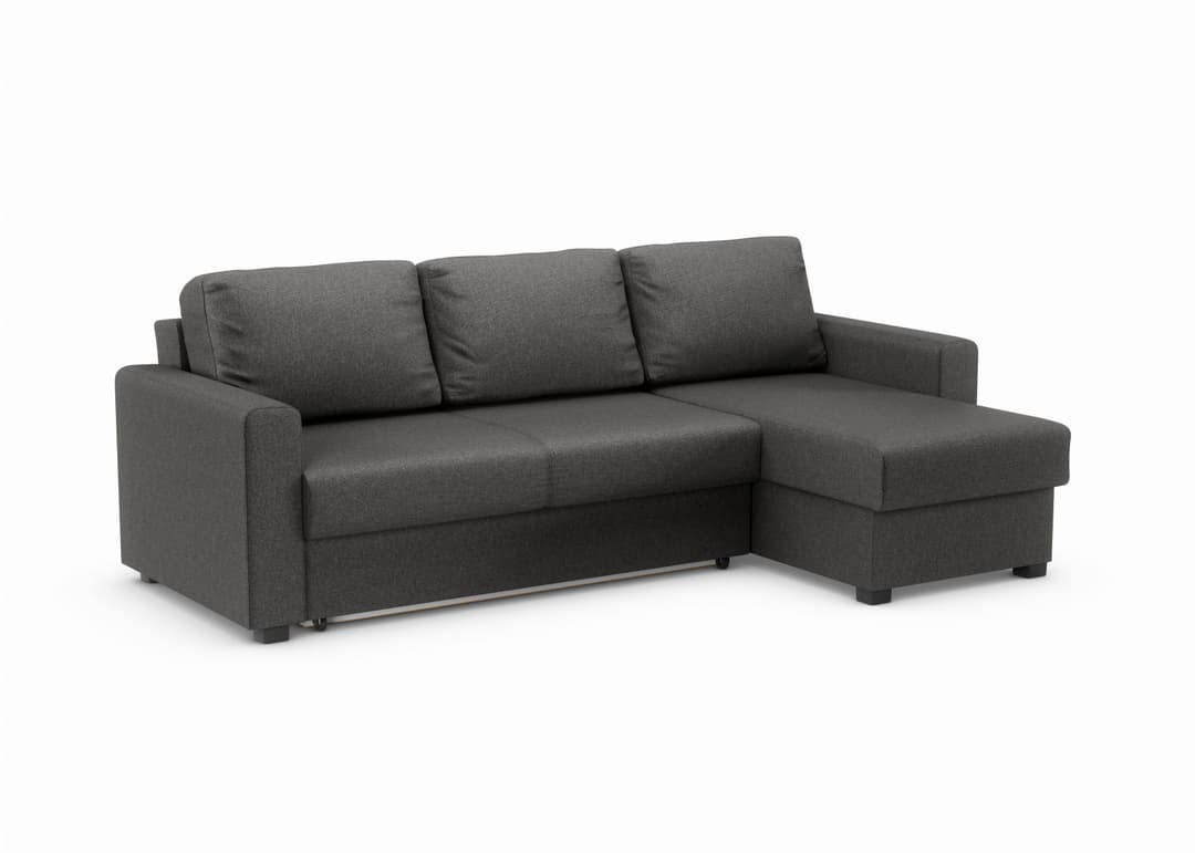 ATLANTIC home collection Ecksofa Dublin | Grau