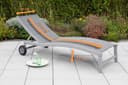 MERXX Gartenliege San Marino | Grau 3